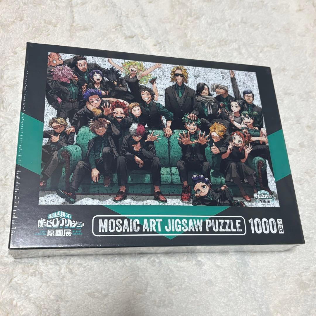 ヒロアカ原画展 モザイクアートジグソーパズル 週刊少年ジャンプ ジグソーパズル