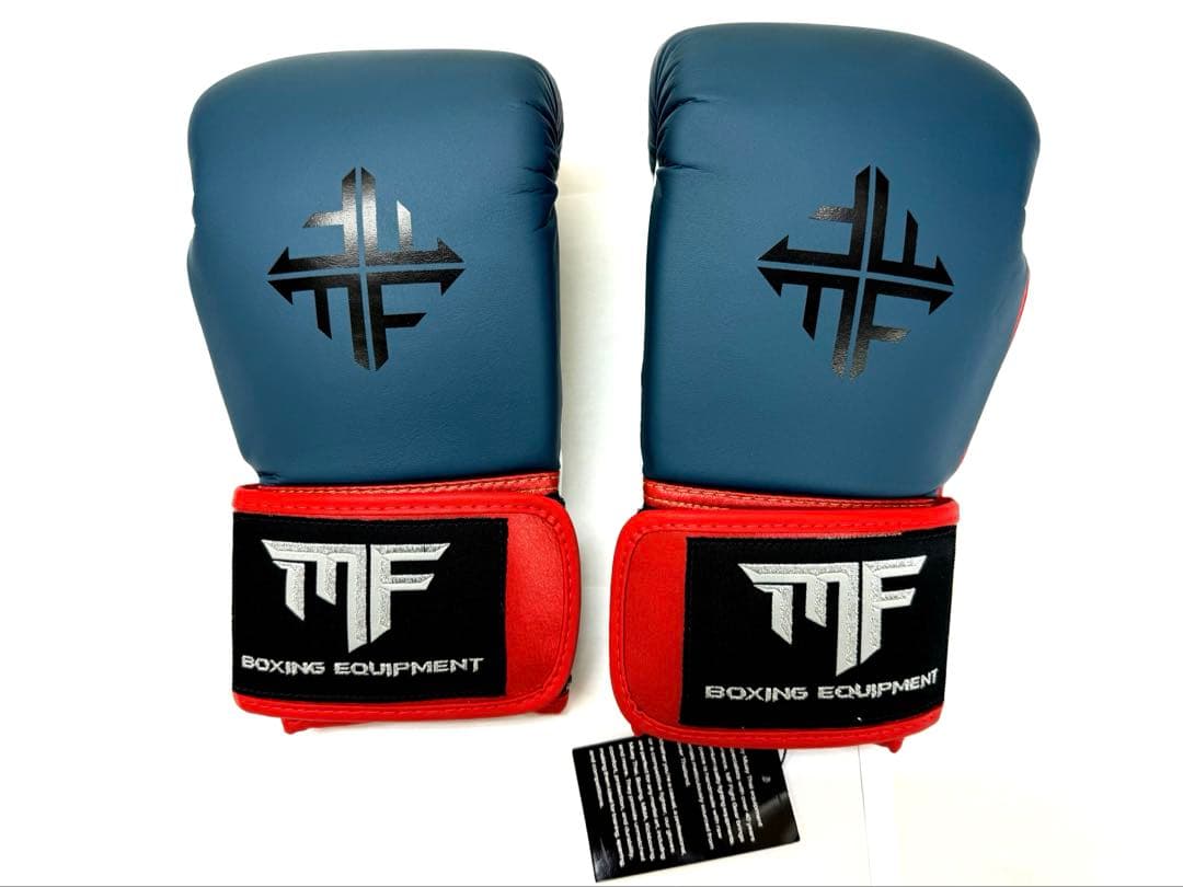 最終ラスト　新品　MF グローブ 8oz ネイビー　エムエフ　日本製グローブ仕様