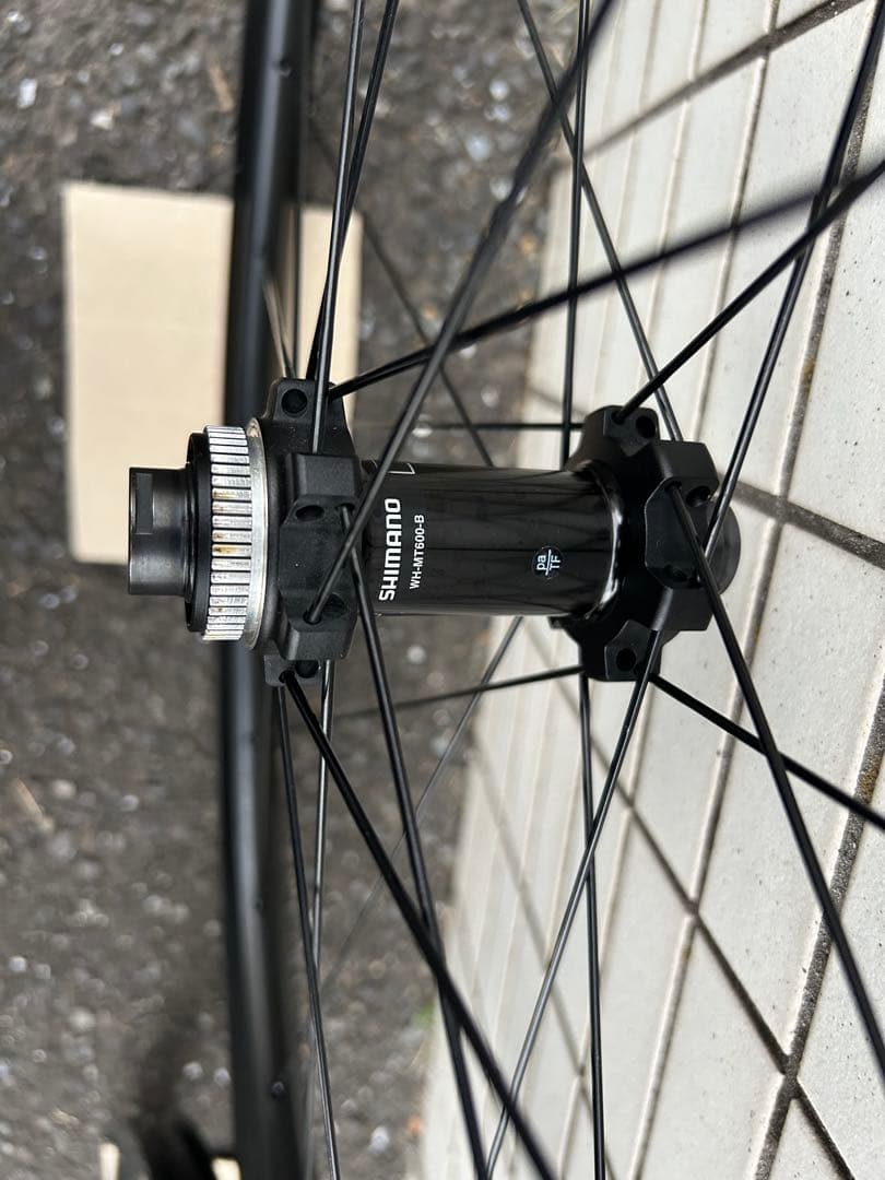 値下げ シマノ WH-MT-600前後セット 27.5 完組ホイール 11S