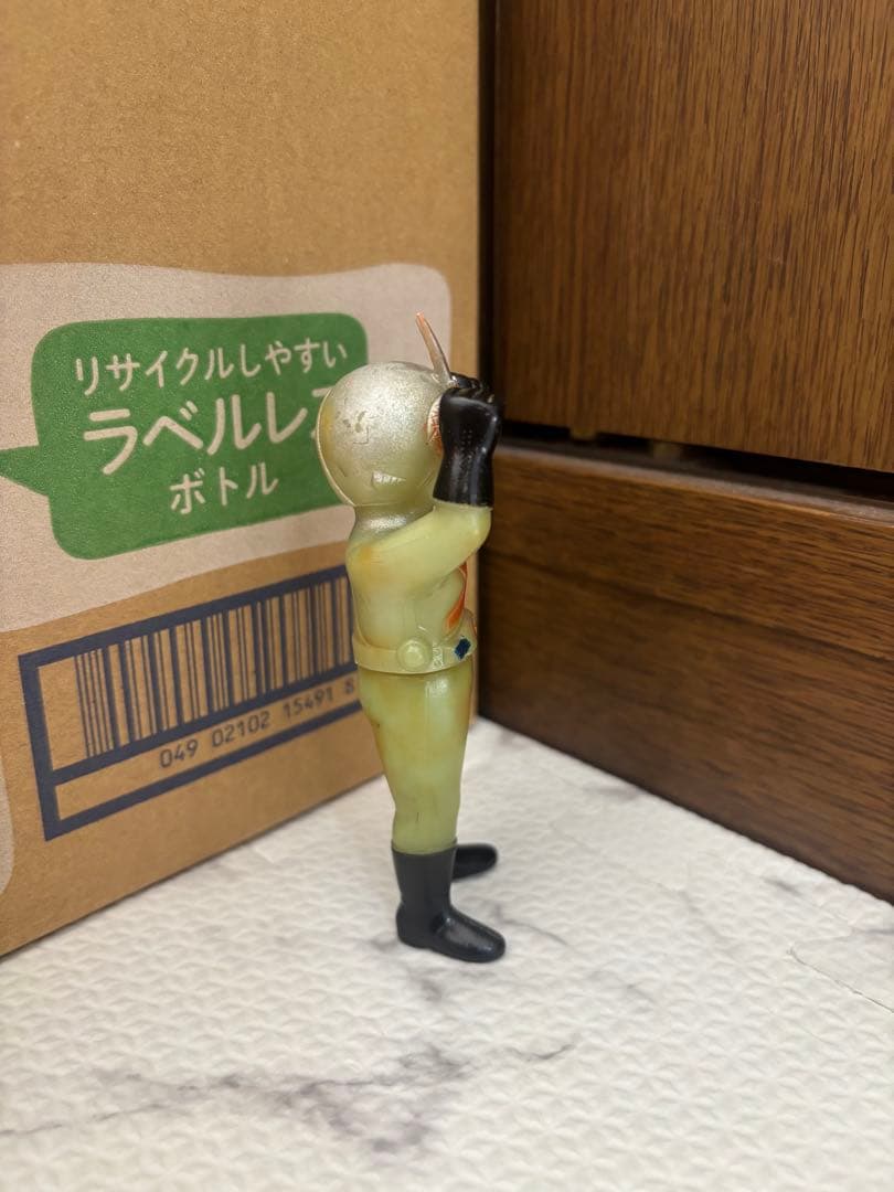 当時物　ポピー　仮面ライダーX ミニソフビ