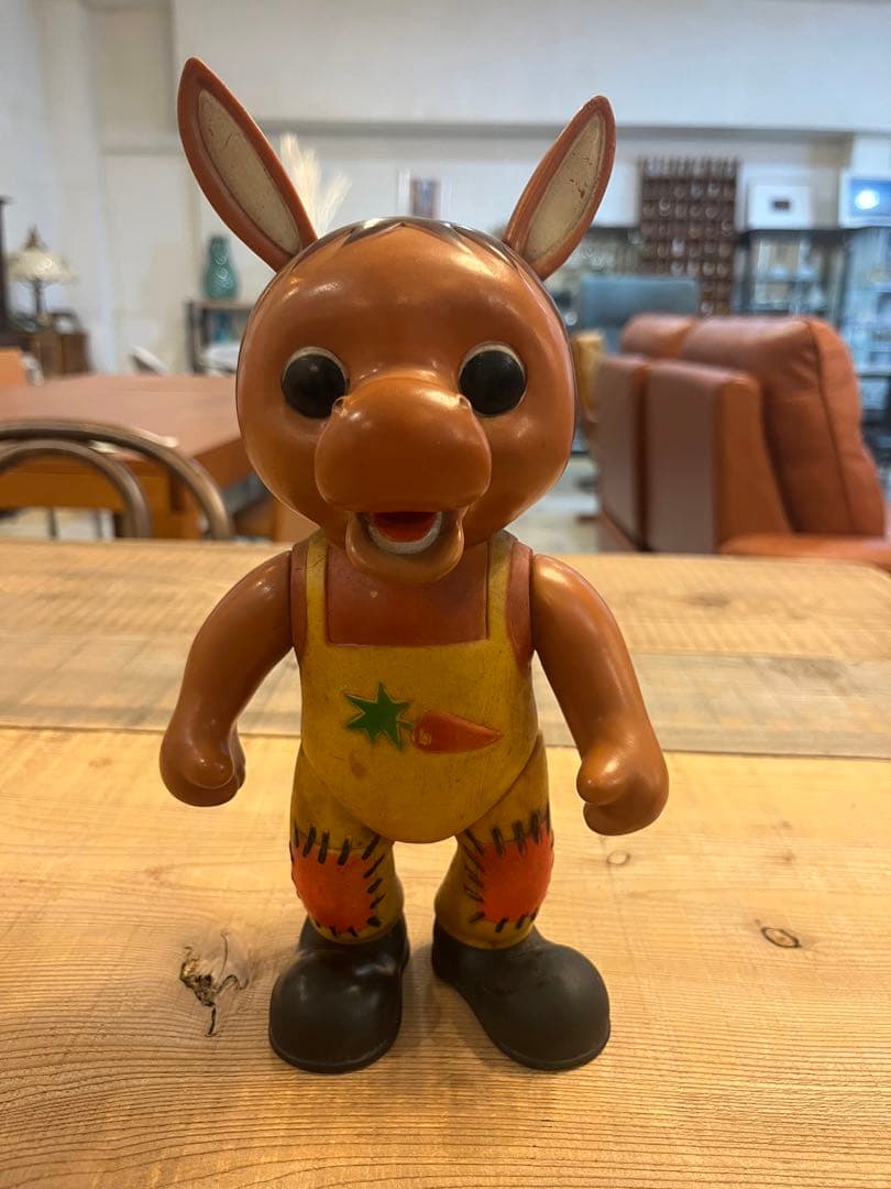 希少 ニッコー ロバくん ソフビ人形　昭和レトロ