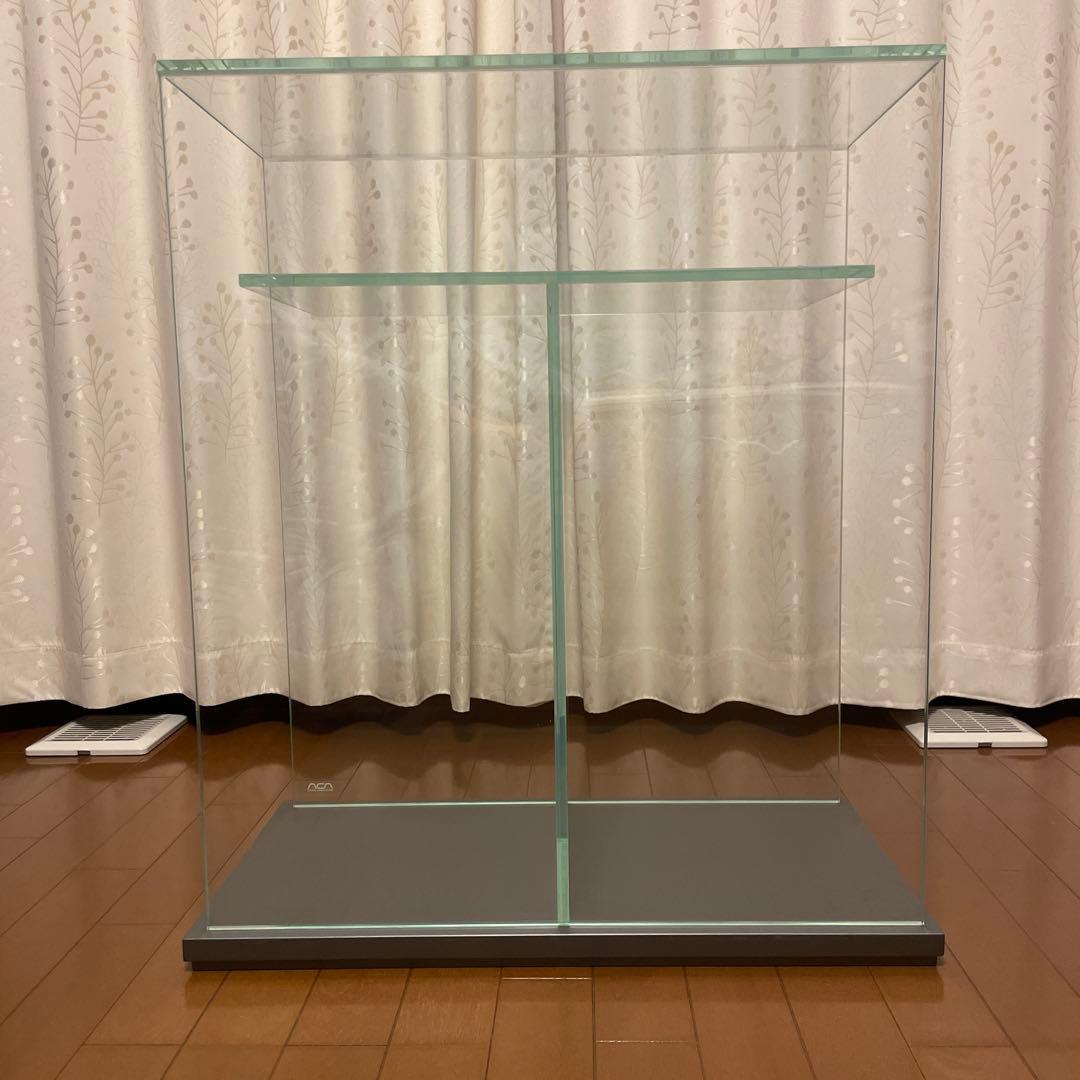 ADA キューブキャビネット・クリア W600×D300用 木製ベース付 水槽台