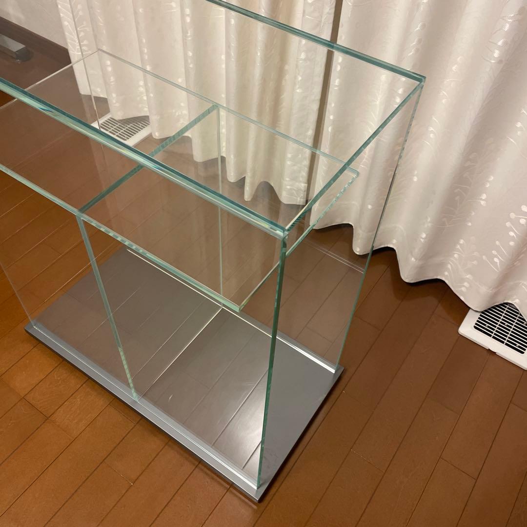 ADA キューブキャビネット・クリア W600×D300用 木製ベース付 水槽台