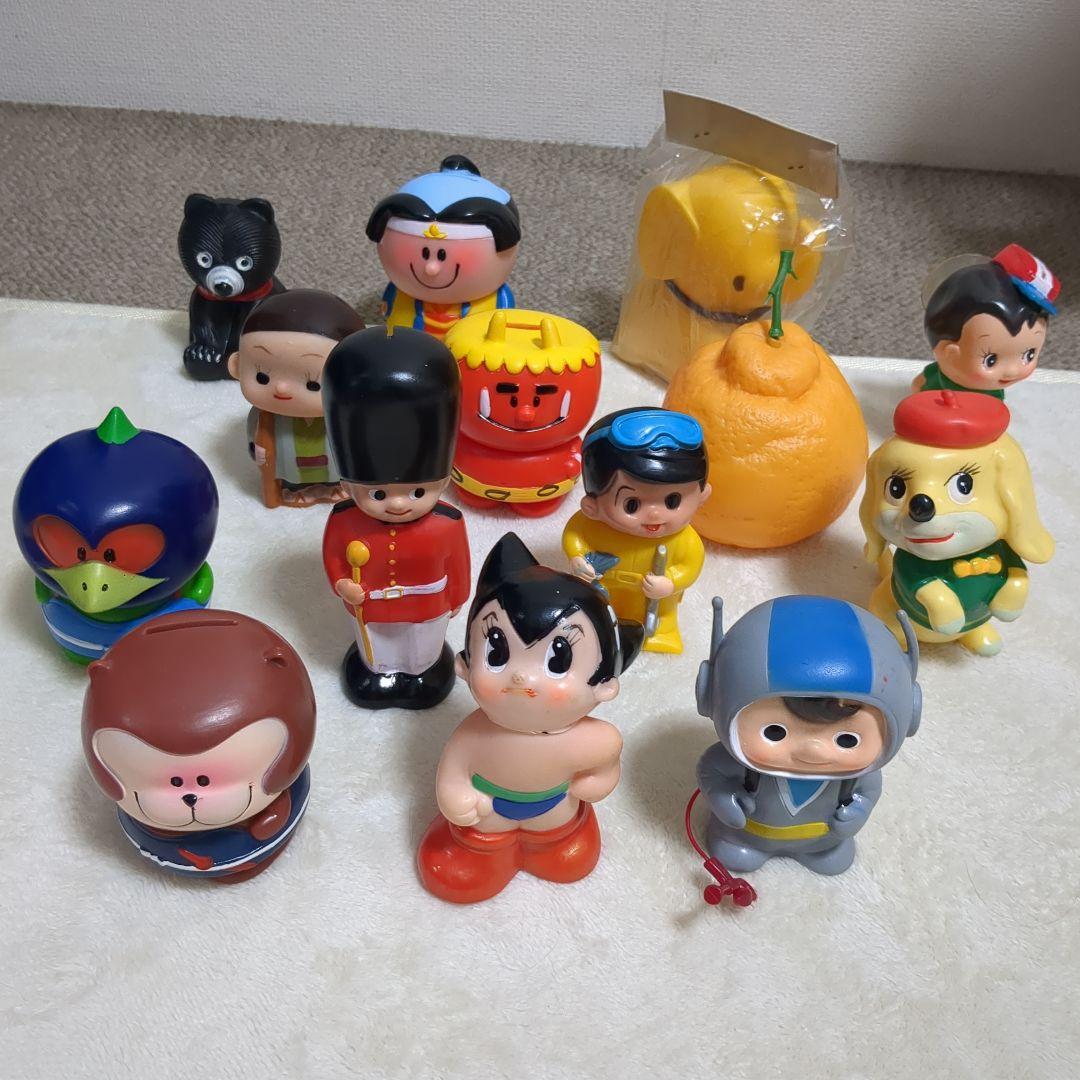 銀行　ソフビ貯金箱　昭和レトロ　まとめ売り