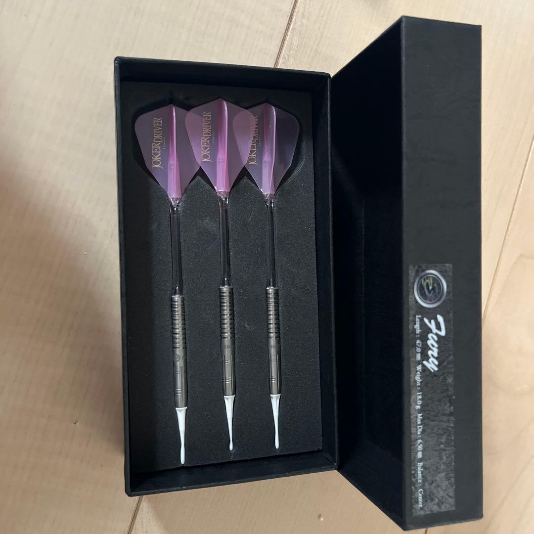 JOKERD ダーツ 3本セット パープル
