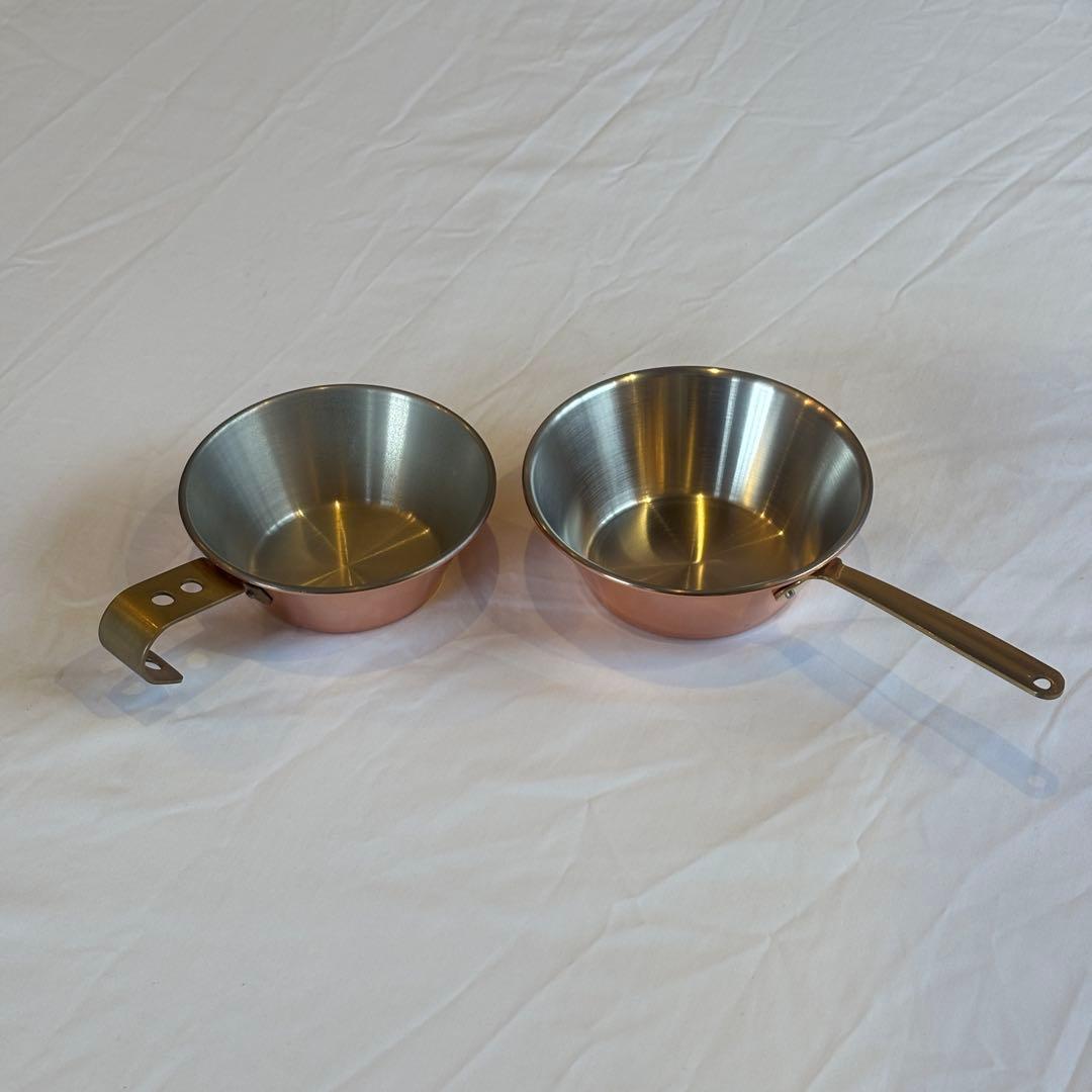 2個セット　コッパーシェラカップ　銅製シェラカップ Copper