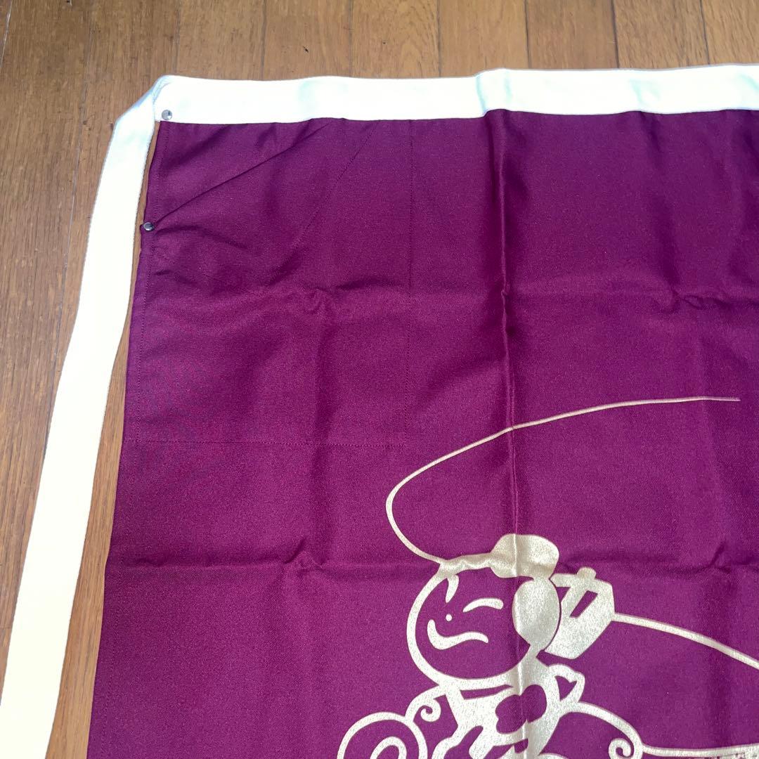 激レア★佐川急便★金斗雲★プリント★えんじ色にゴールドのプリント★あずき色★