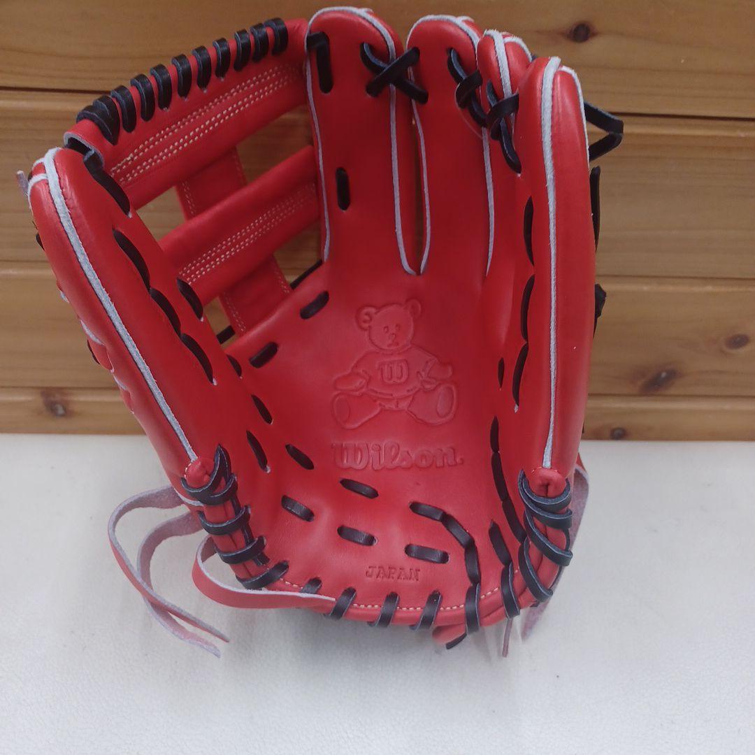 Wilson 限定モデル　硬式グローブ内野手モデル Eオレンジ