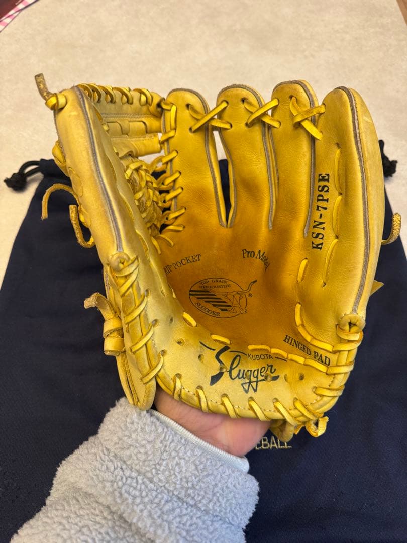 Sluggerスラッガー KSN-7PSE 軟式野球グローブ廃盤モデルグラブ袋付