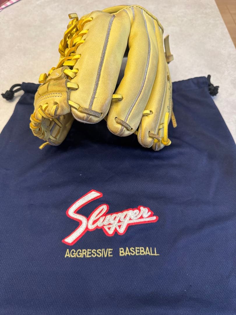 Sluggerスラッガー KSN-7PSE 軟式野球グローブ廃盤モデルグラブ袋付