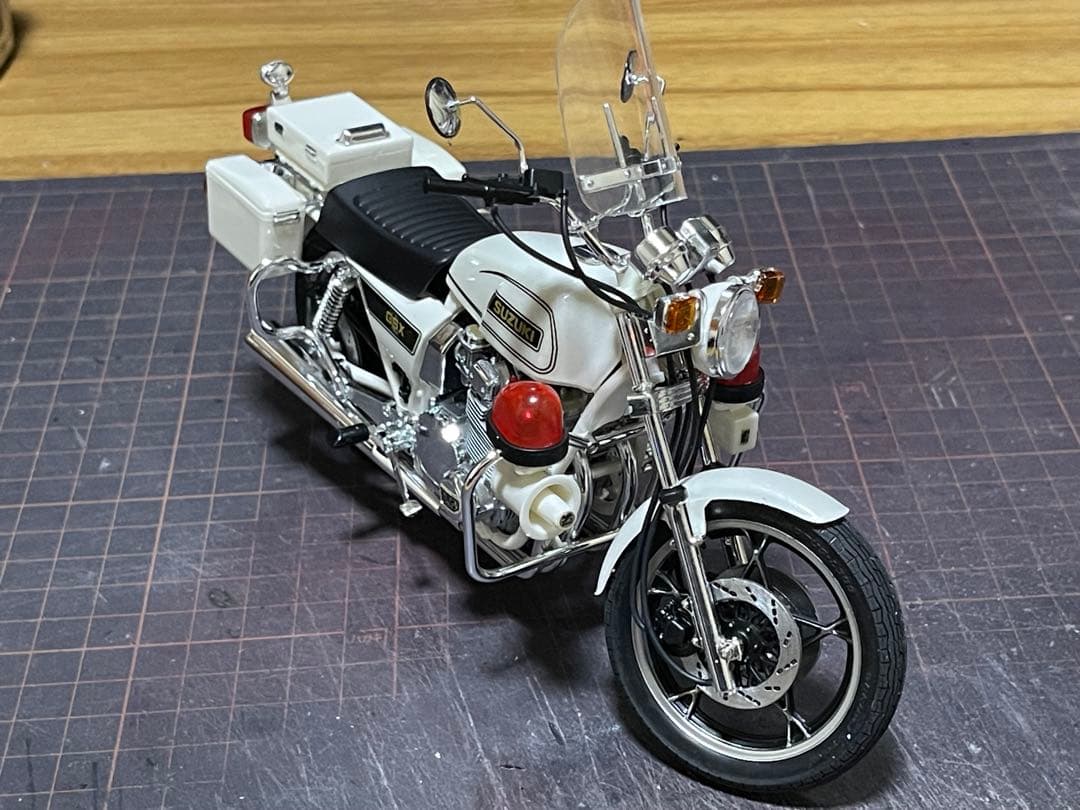 1/12 タミヤ製★GSX750ポリスタイプ★完成品★
