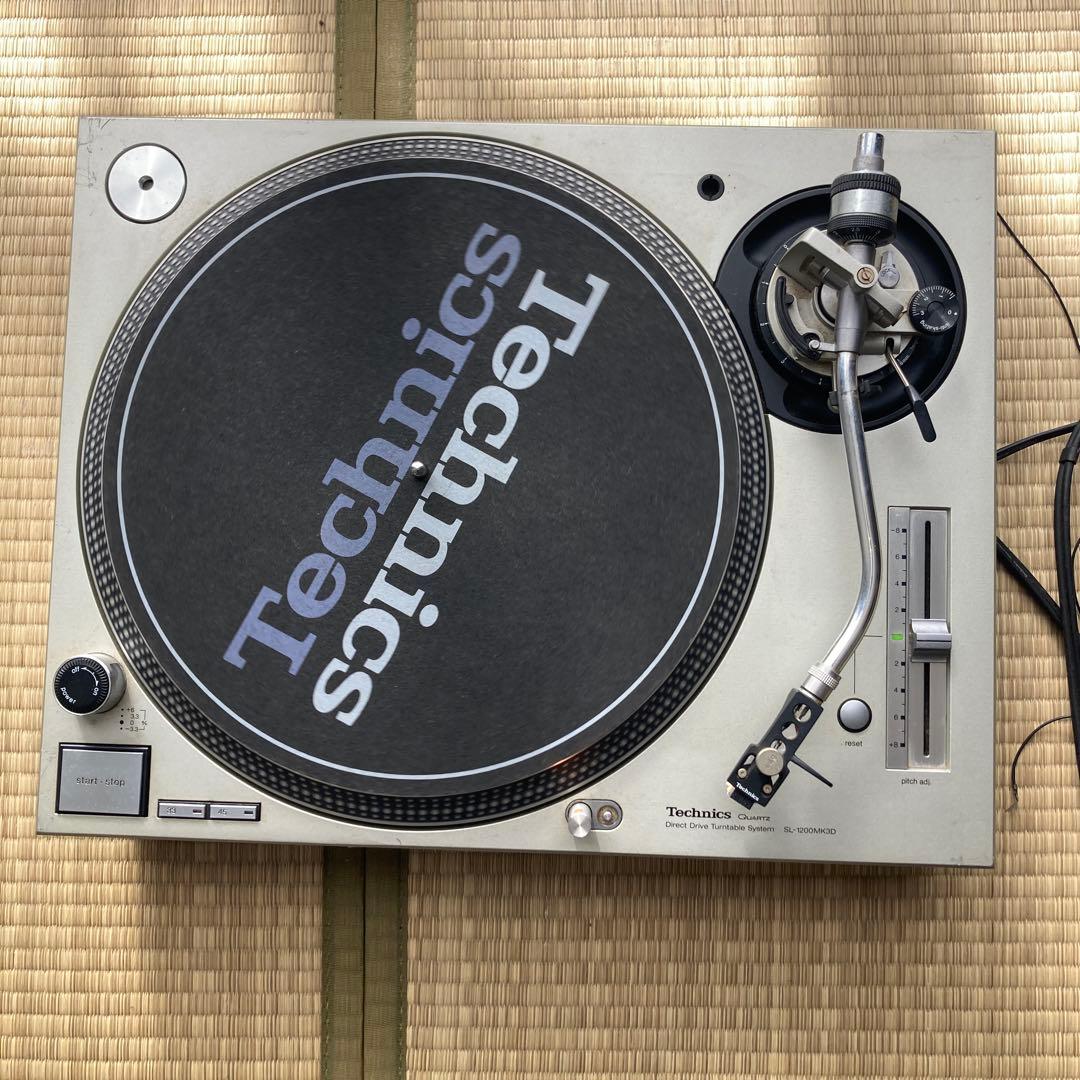 Technics ターンテーブル シルバー