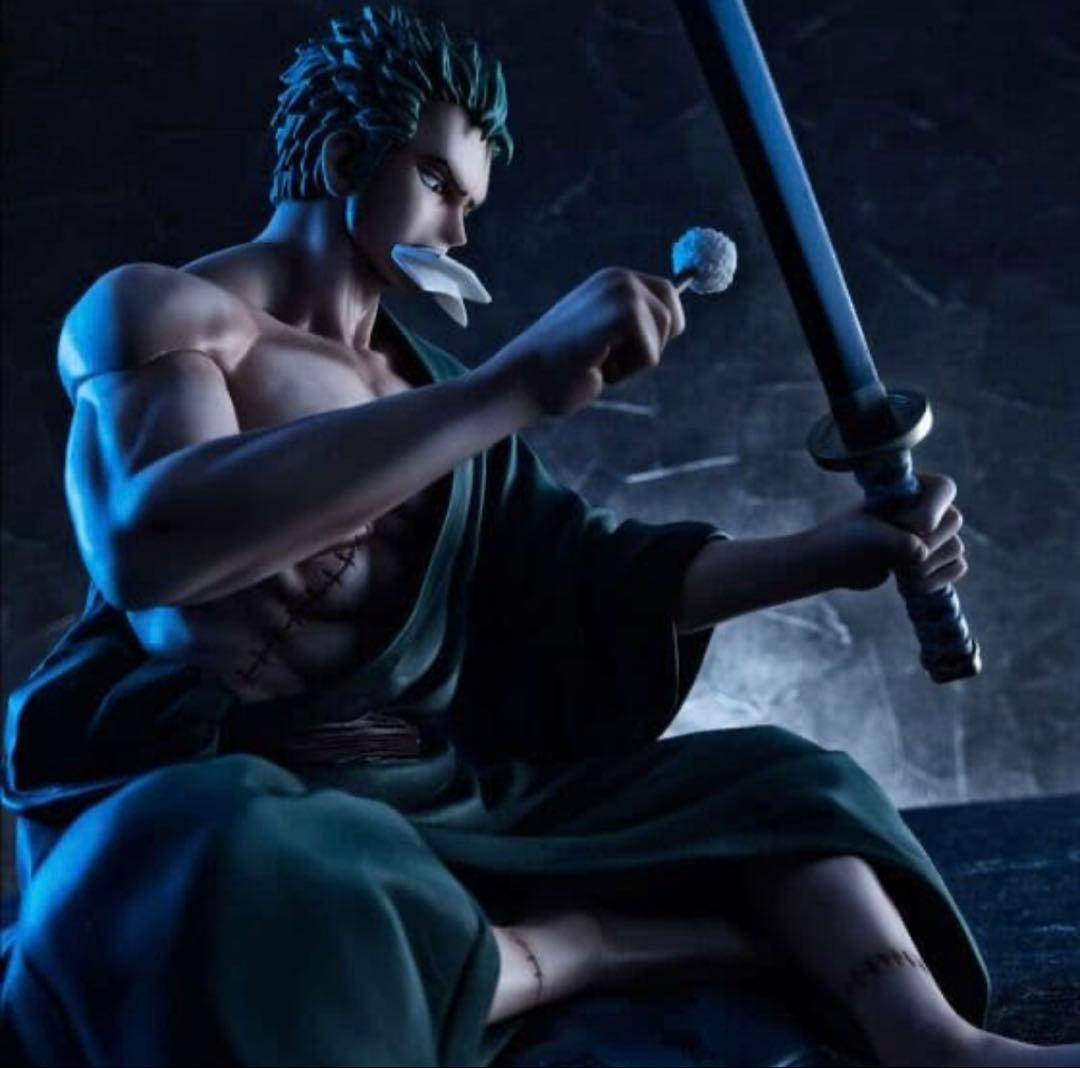 新品未開封 ロロノア・ゾロ フィギュア POPシリーズ SOC 再販 カード付き