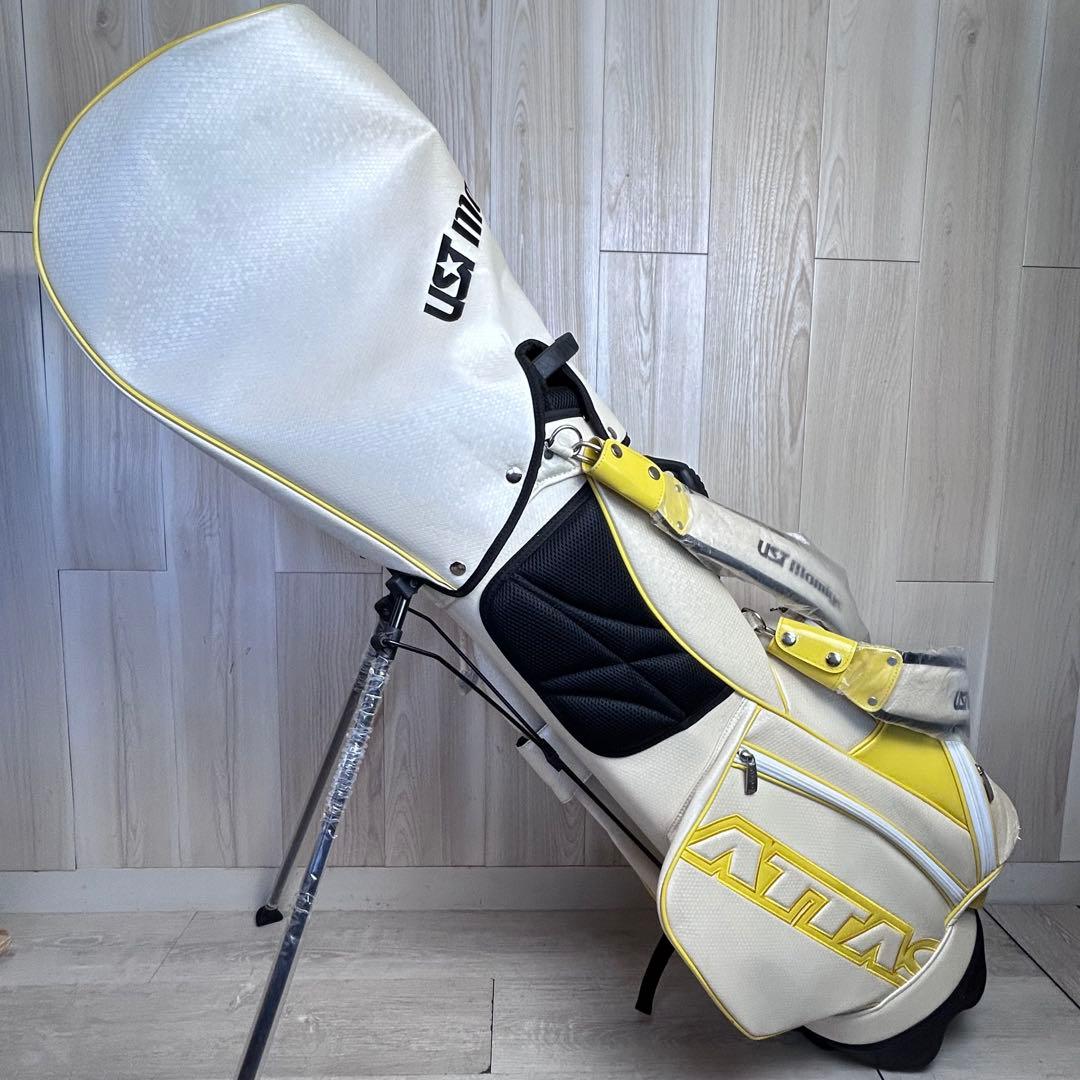 【ゴルフ】UST mamiya ゴルフキャディバッグ 未使用　保管品　訳あり