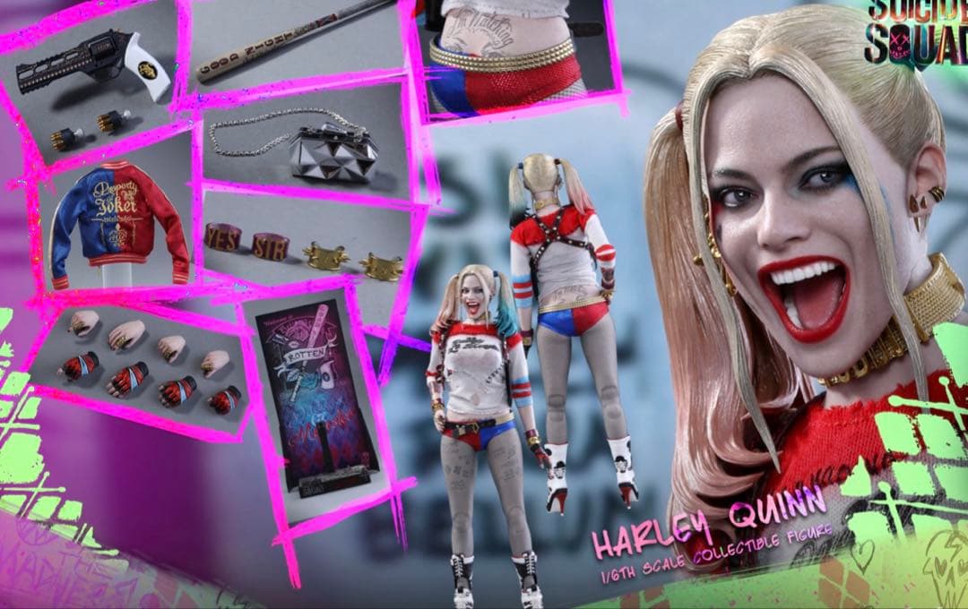 ホットトイズ　ムービー・マスターピース　ハーレイ・クイン