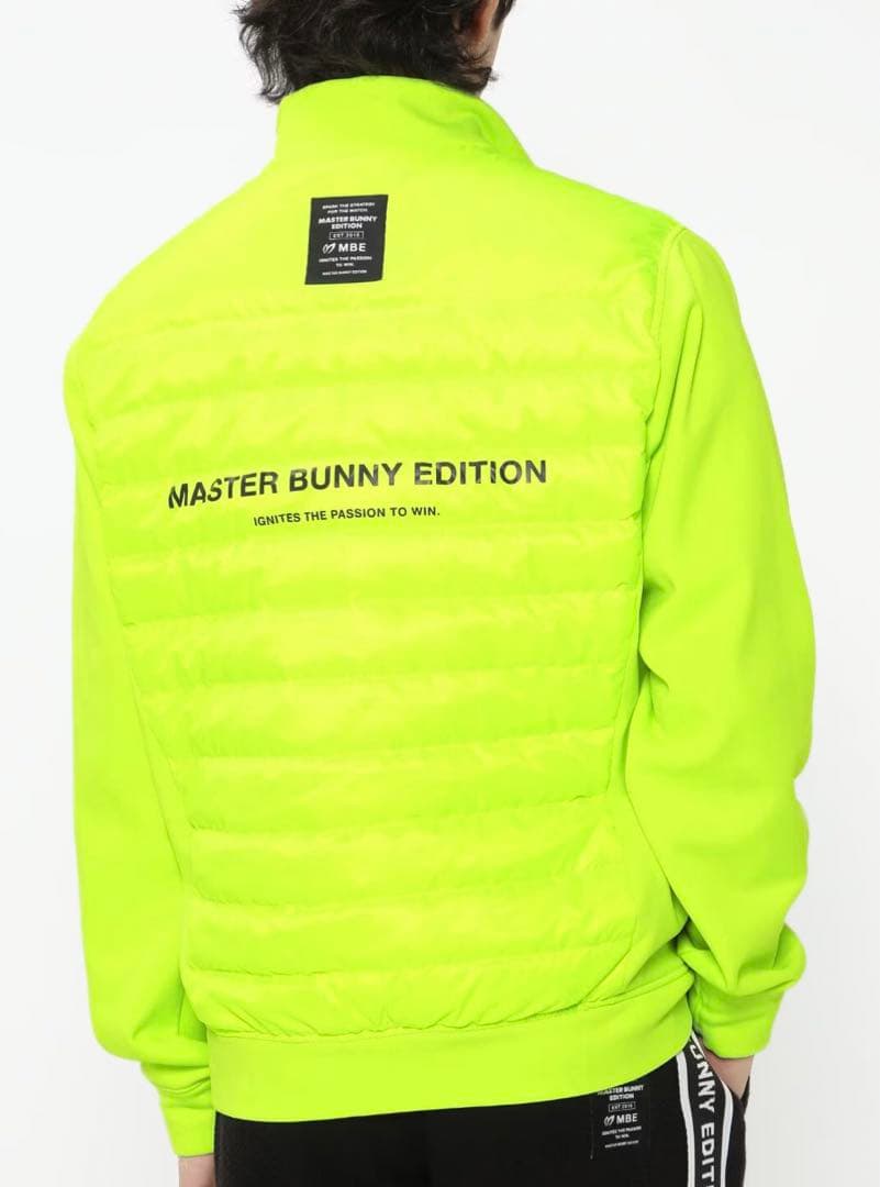 【NEW】マスターバニーポリエステルリップストップ撥水ダウンブルゾン