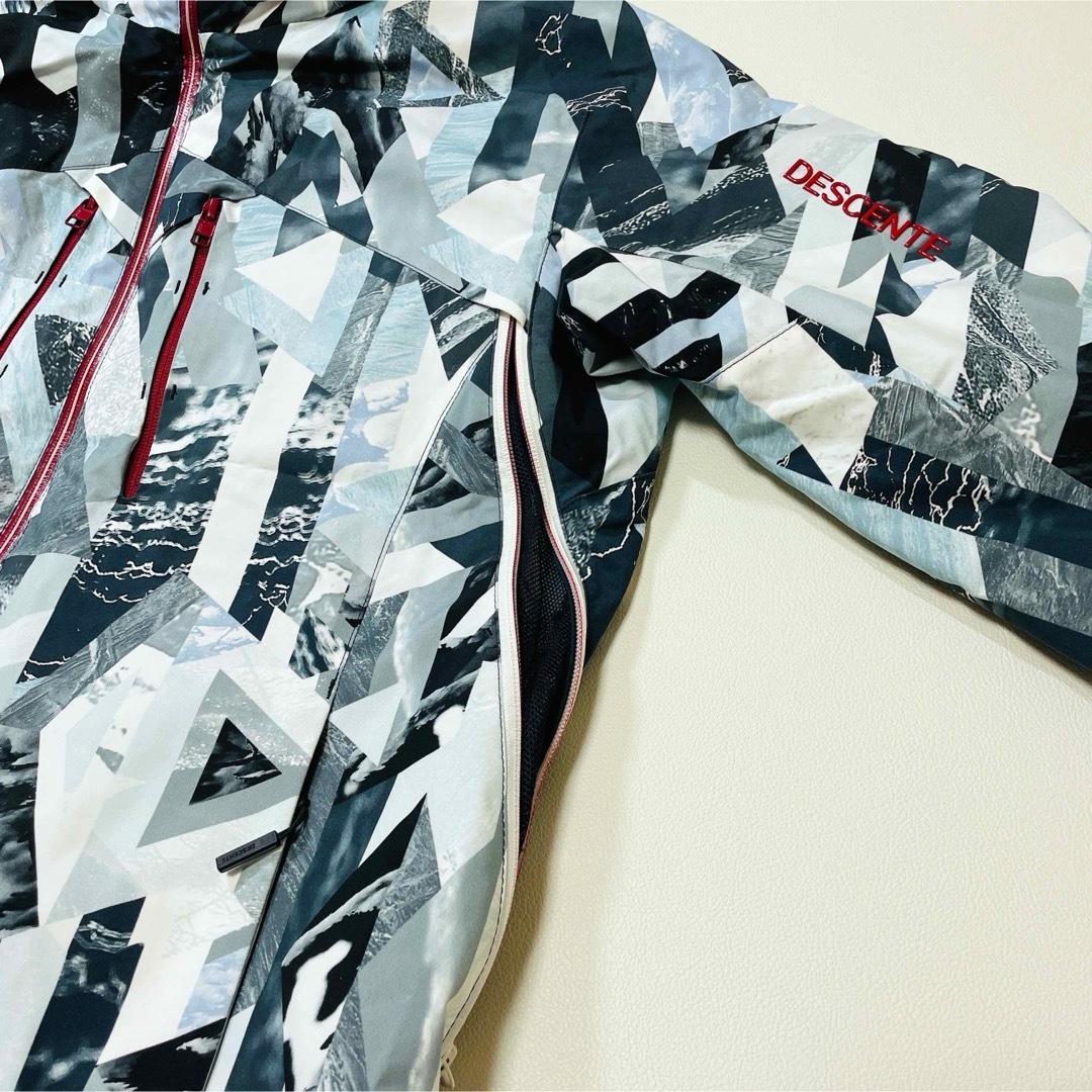 6642 デサント　ジャケット　スキーウェア　S.I.O中綿入り