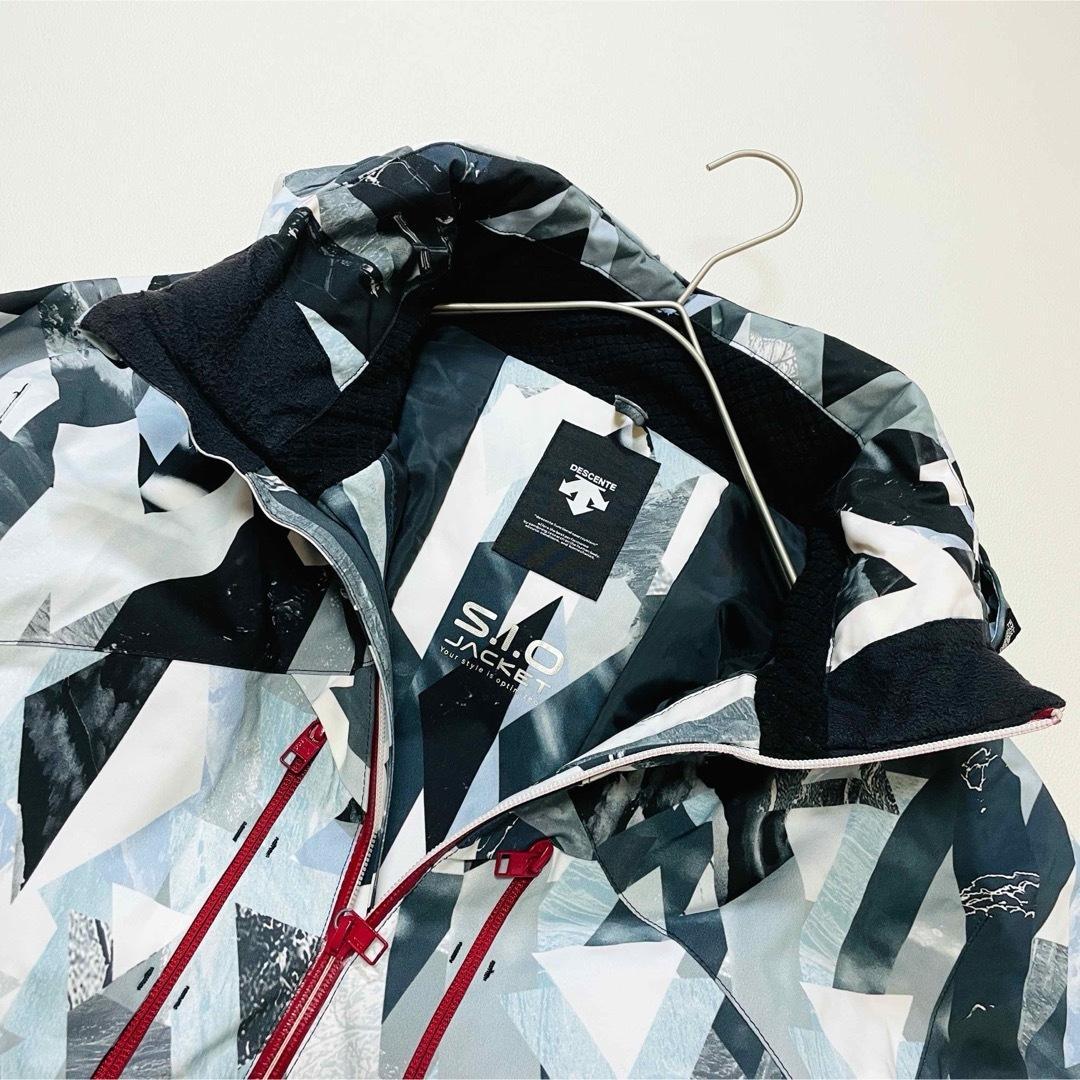 6642 デサント　ジャケット　スキーウェア　S.I.O中綿入り