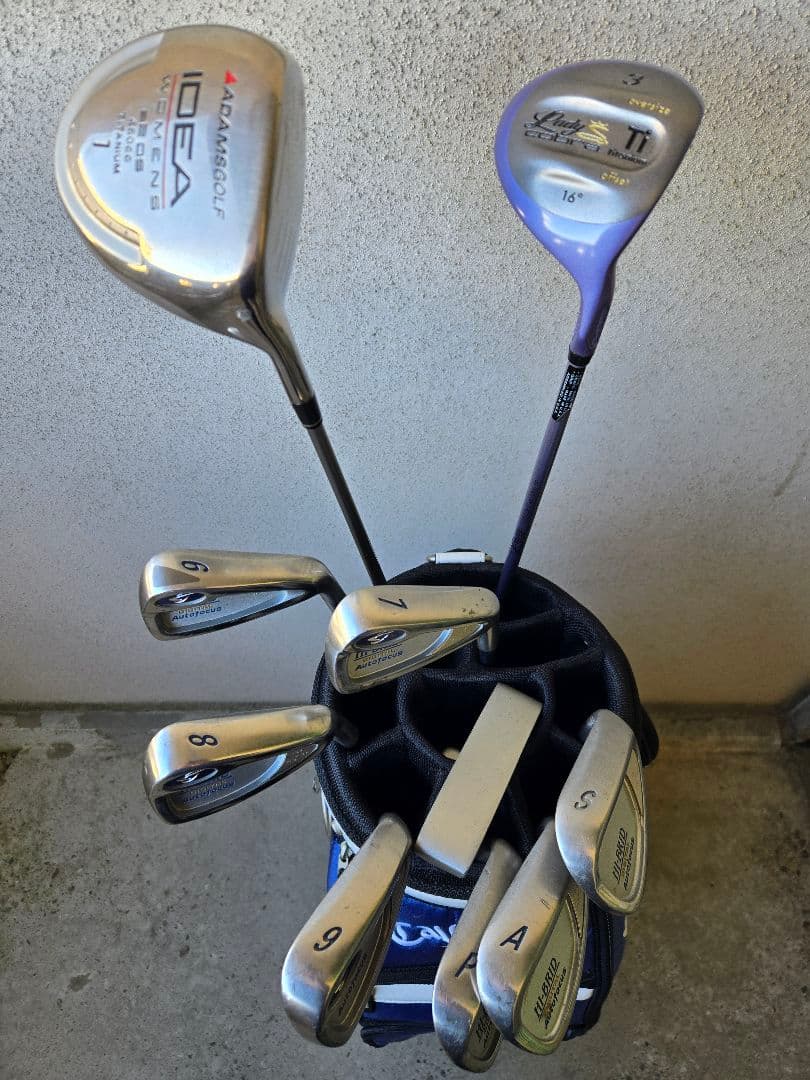 【初心者・ゴルフデビュー】レディース10本セット