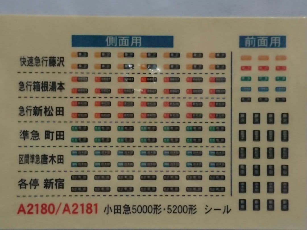 Nゲージ マイクロエース 小田急5200形 シングルアームパンタグラフ 6両