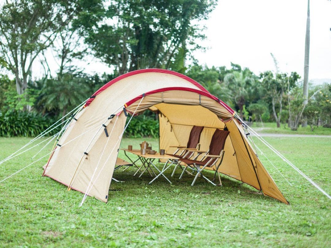 【美品】スノーピーク ローチェア30 カーキ色 2個セット