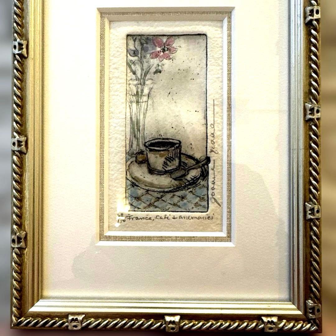 【ジョアン・アイザック】France, Café &、フランス☆カフェとアネモネ