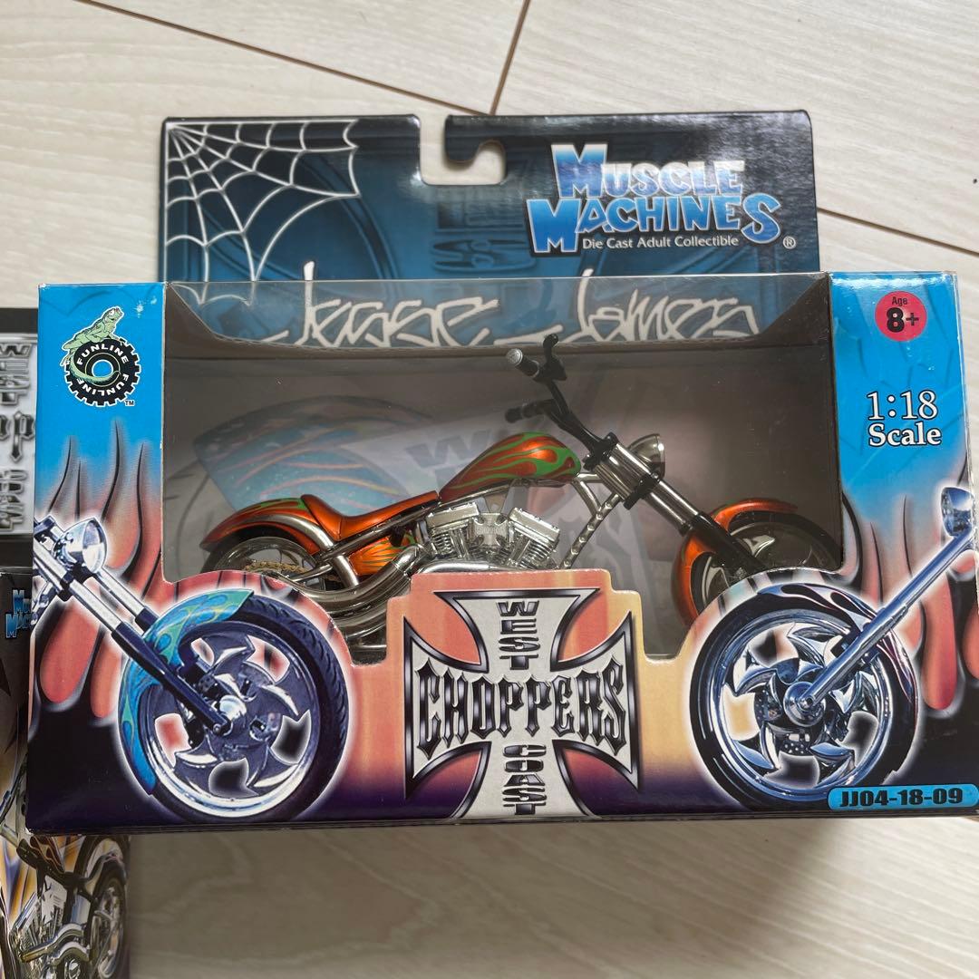west coast choppers 1/18 フィギュア