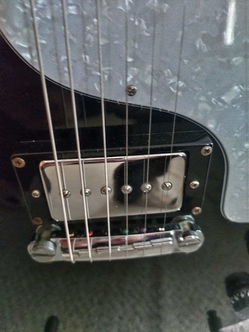 まさ、Epiphone レスポールジュニア、ピックアップ社外p90