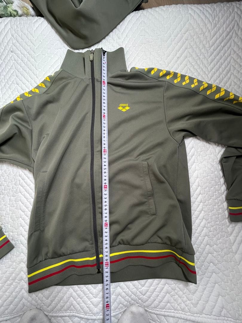 arena アリーナ ジャージ セットアップ カーキ