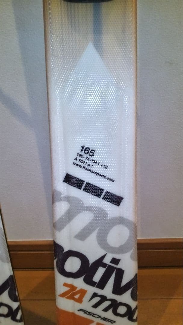 Fischer Motiv 24 スキー板 165cm 調整可能ビンディング付き