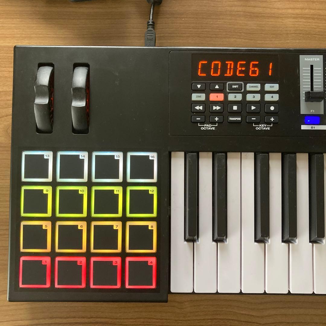 M-Audio CODE61 Black MIDIキーボード