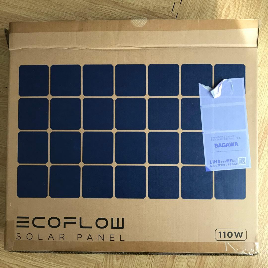 発電機・ポータブル電源 ECOFLOW 110W SOLAR PANEL