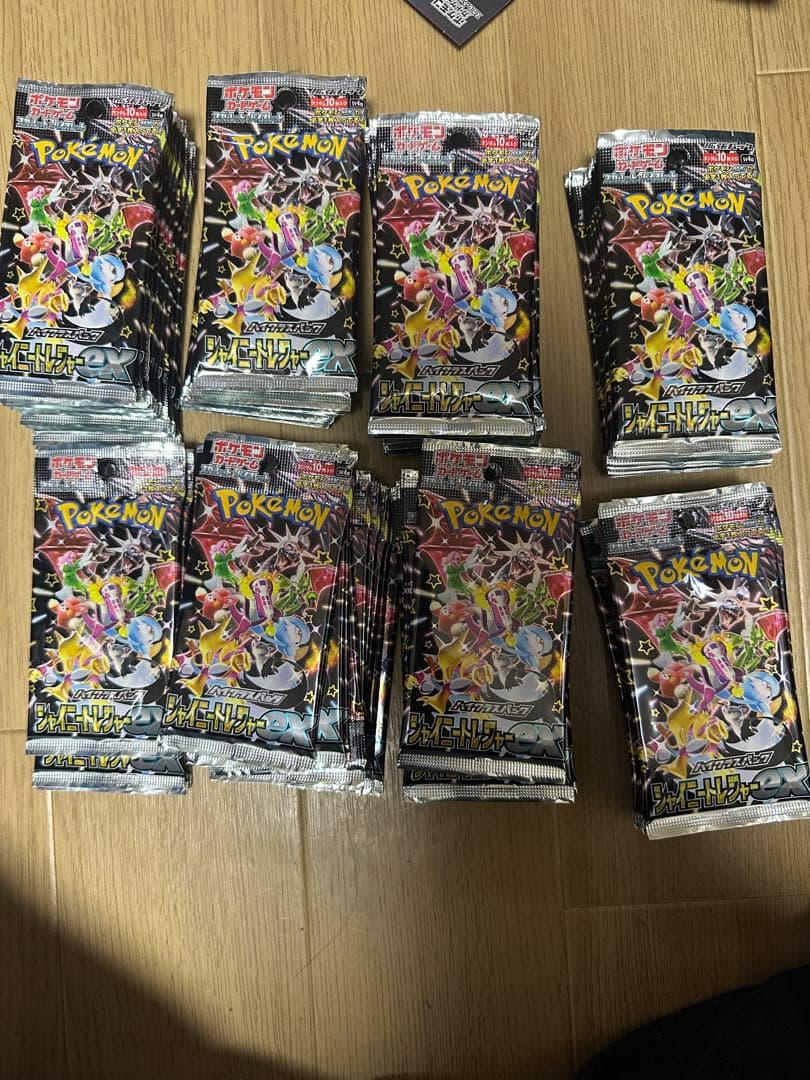 ポケモンカード シャイニートレジャーex 未開封パック 105パック※サーチ済