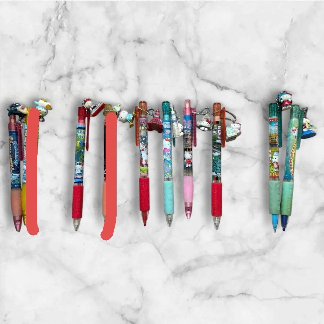 【49本セット】ご当地限定 ハローキティ シャープペンシル コレクション