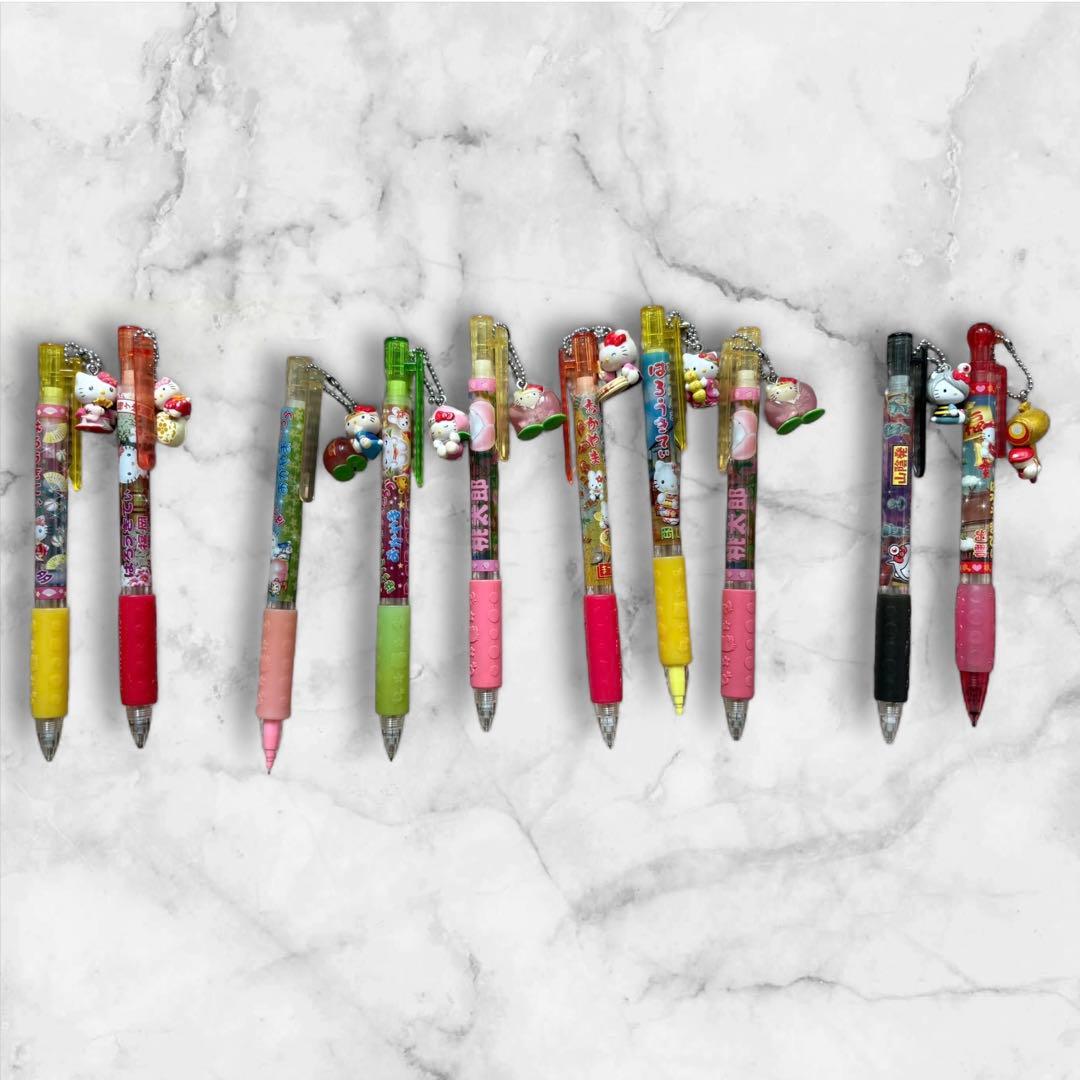 【49本セット】ご当地限定 ハローキティ シャープペンシル コレクション