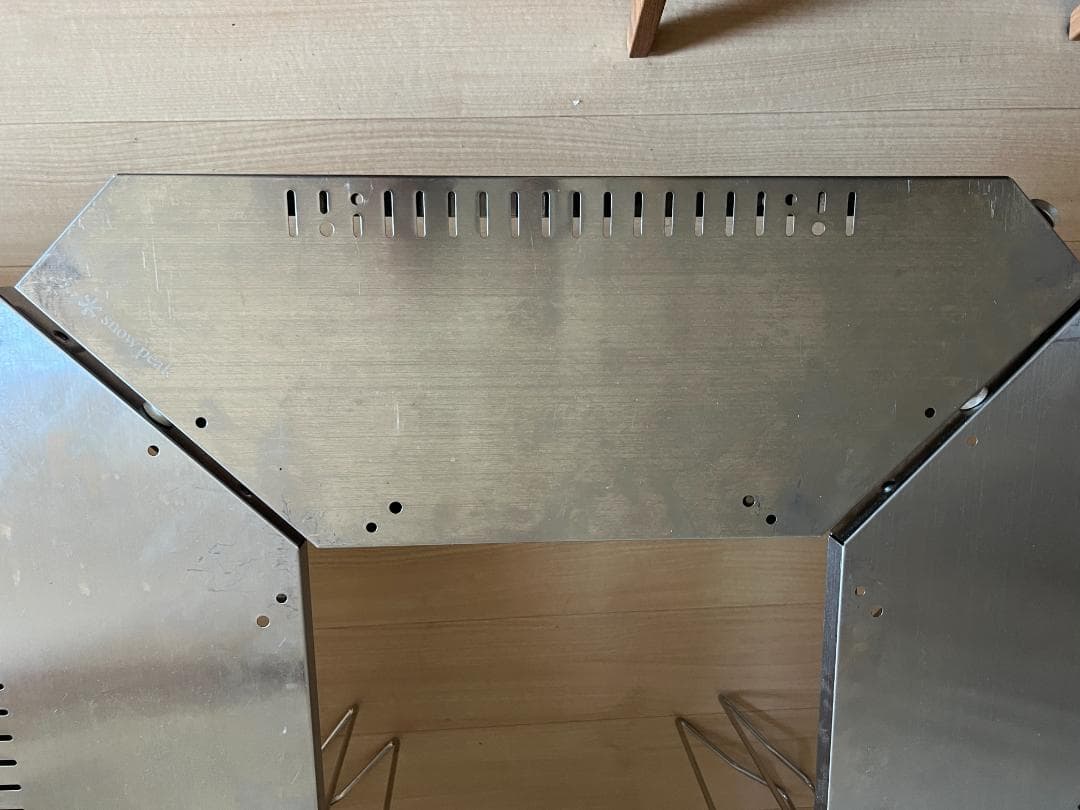 ジカロテーブル/スノーピーク 　ステンレス製六角形折りたたみテーブル