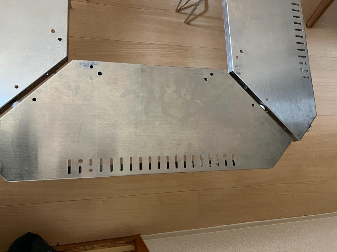 ジカロテーブル/スノーピーク 　ステンレス製六角形折りたたみテーブル