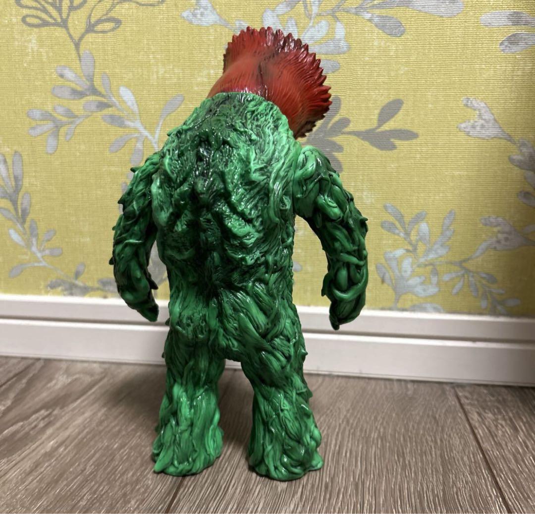 極美品 暗黒エンターテイメント 一期 ソフビ 植物怪獣 乙式 初期