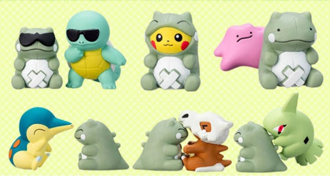 ポケモン　ポケパルレのみがわり　フィギュア　メタモン　みがわり　ポケモンセンター