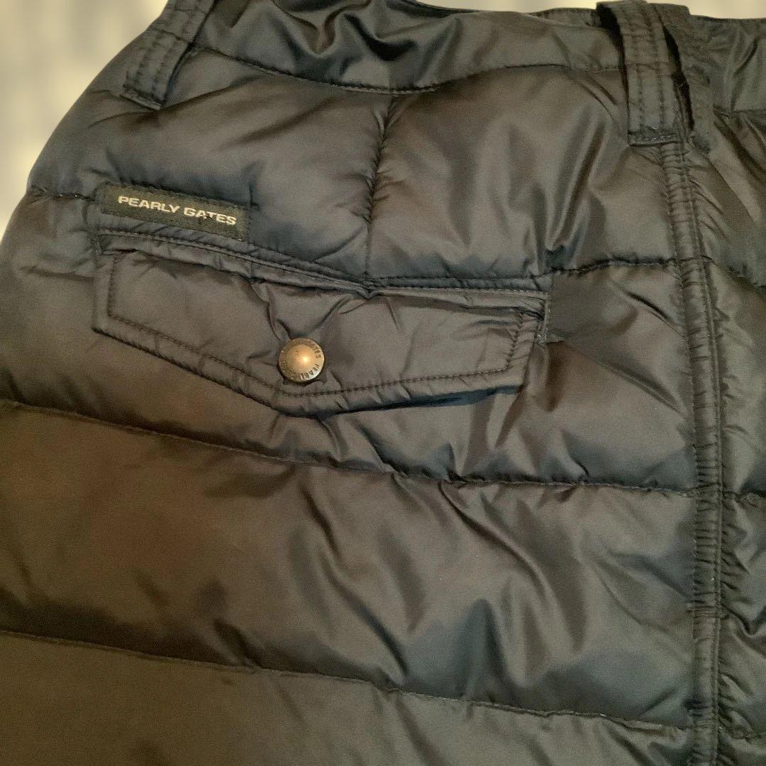 ブラック ダウンスカート レディース