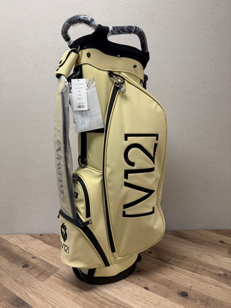 V12 パンチングキャディバック　新品未使用