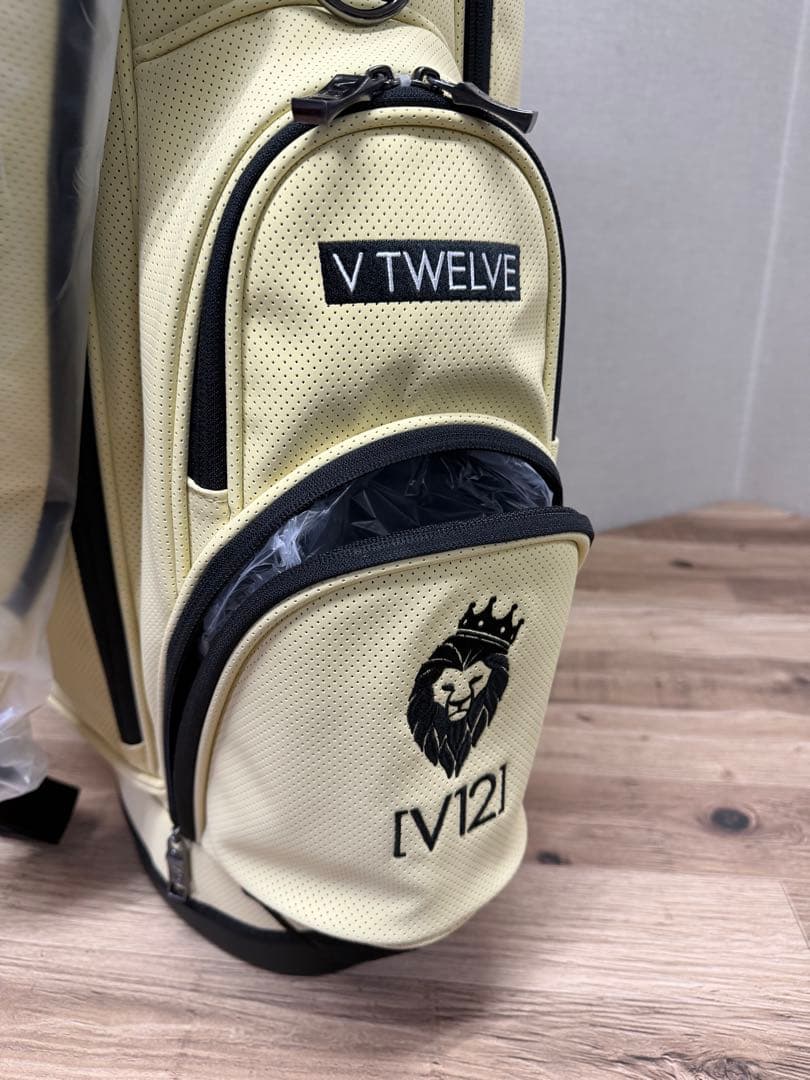 V12 パンチングキャディバック　新品未使用