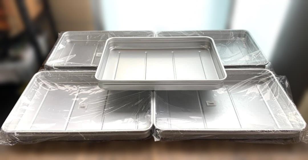 中尾アルミ キングボックス 5点 アルミ製 業務用 番重 大60 N-43-6①