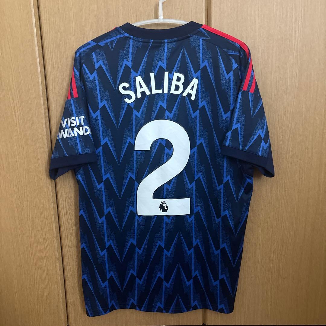 アーセナル SALIBA 2番 セカンドユニフォーム　25/26