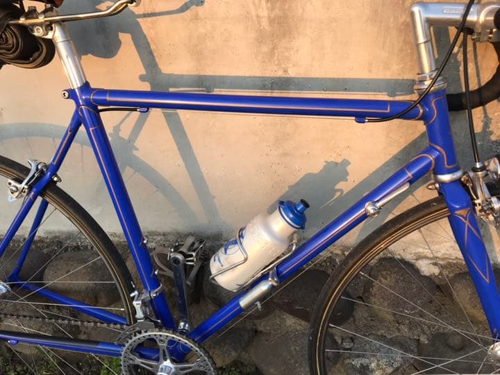 激レア整備済高級パーツフルカスタムクロモリロードバイク金線引き