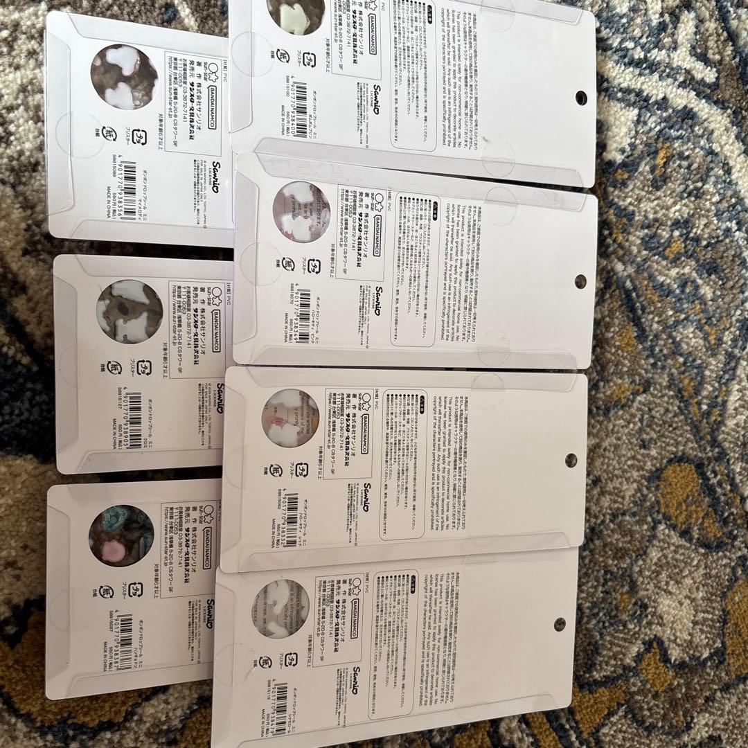 ボンボンドロップシールミニ　サンリオ　国内購入　正規品