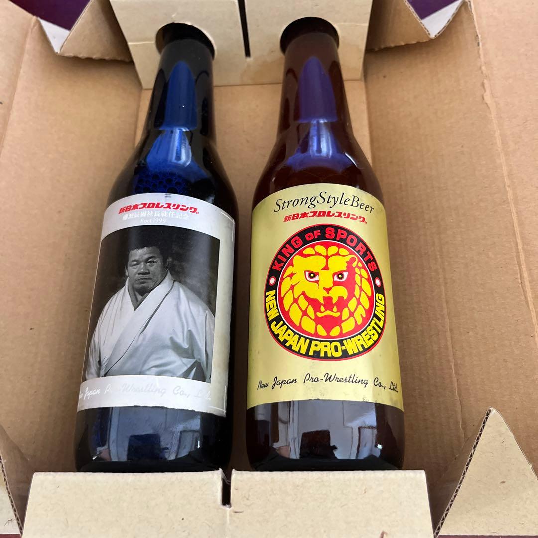 藤波辰爾新日本プロレス社長就任記念ビール