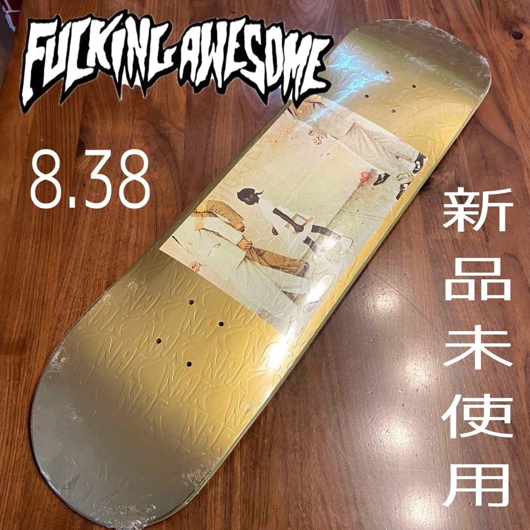 ファッキンオーサム　スケートボードデッキ　スケボーデッキ　新品　8.38