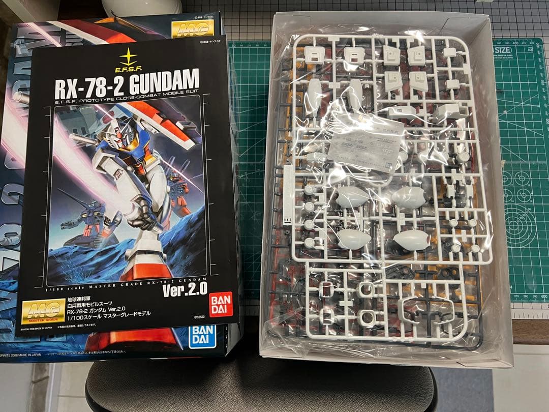 ロボット RX-78-2 GUNDAM Ver. 2.0 MG 1/100