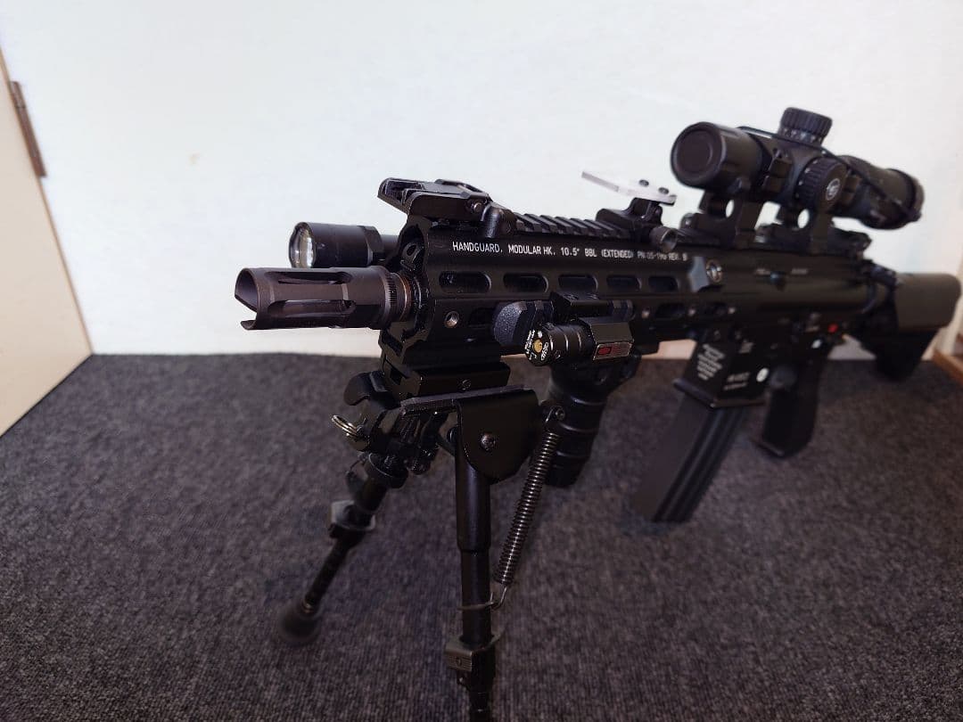 東京マルイ　HK416デルタカスタム　次世代電動ガン　オプション多数